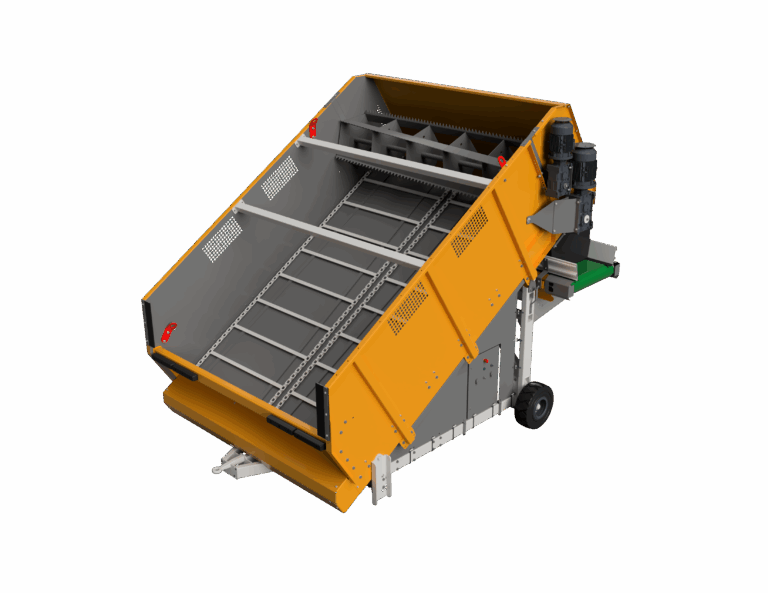 Champignon compost hopper