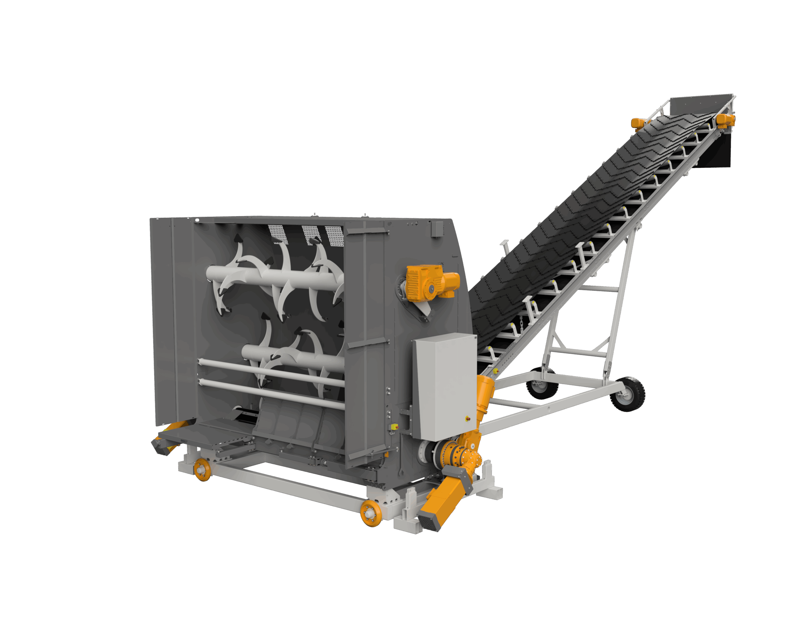 Tunneltreklier voor compostering